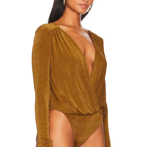 Free People Turnt Bodysuit - Golden Nugget - Picture 5 of 6
